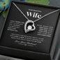 To My Beautiful Wife/ Forever Love Necklace BWDD