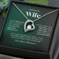 To My Beautiful Wife/ Forever Love Necklace EmrDD