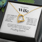 To My Beautiful Wife – Romantic Forever Love Necklace