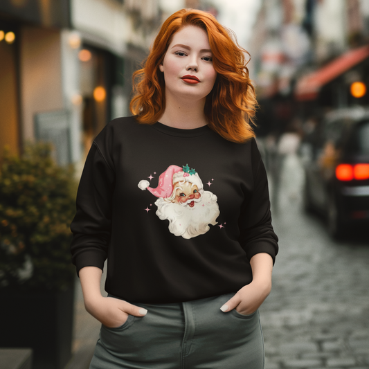 "Santa" Unisex Heavy Blend Crewneck Sweatshirt